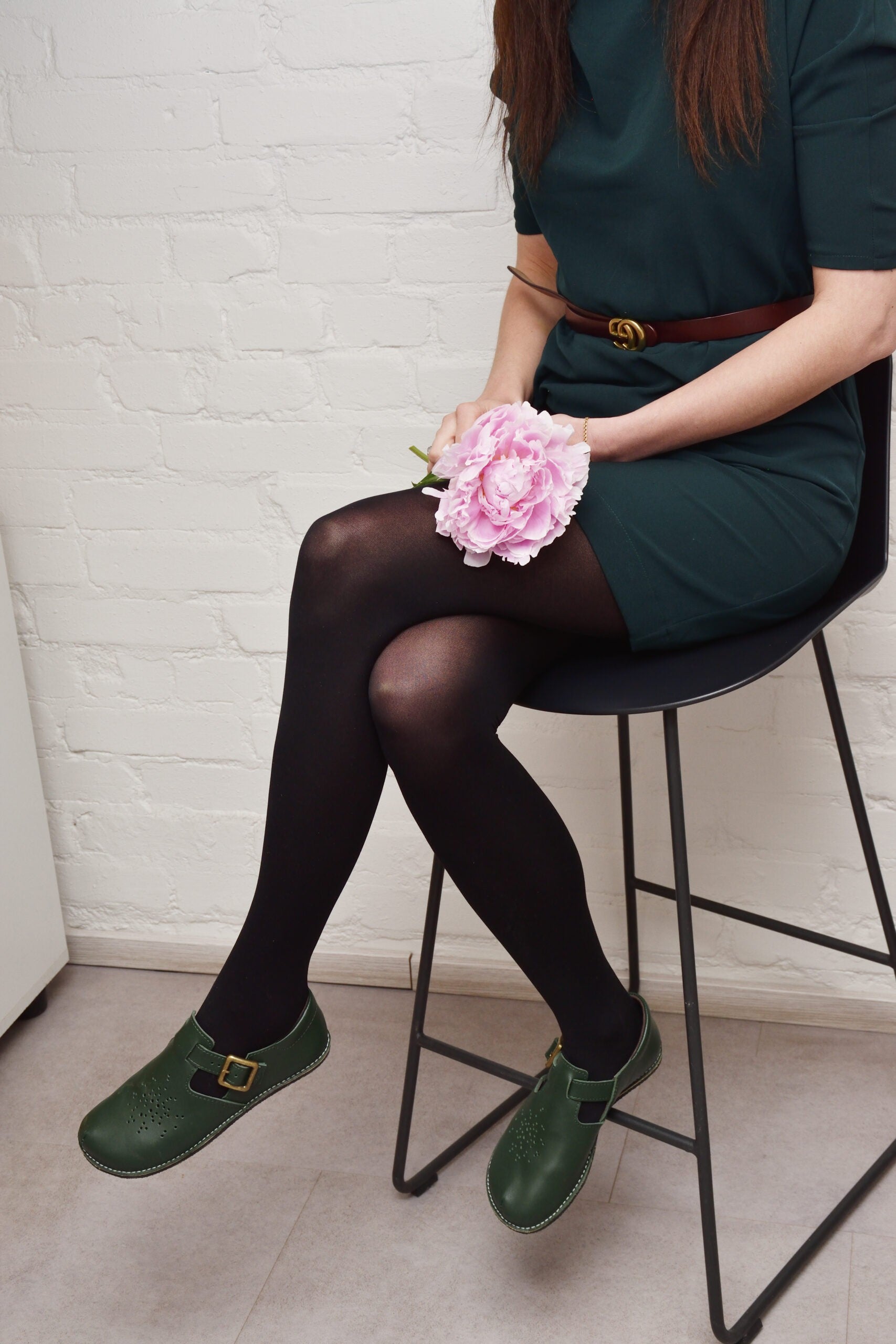 Kuuda Dark Green - Barefoot-Style Leather Shoes for Natural Comfort la pniche Kuuda Dark Green - Barefoot-Style Leather Shoes for Natural Comfort la pniche