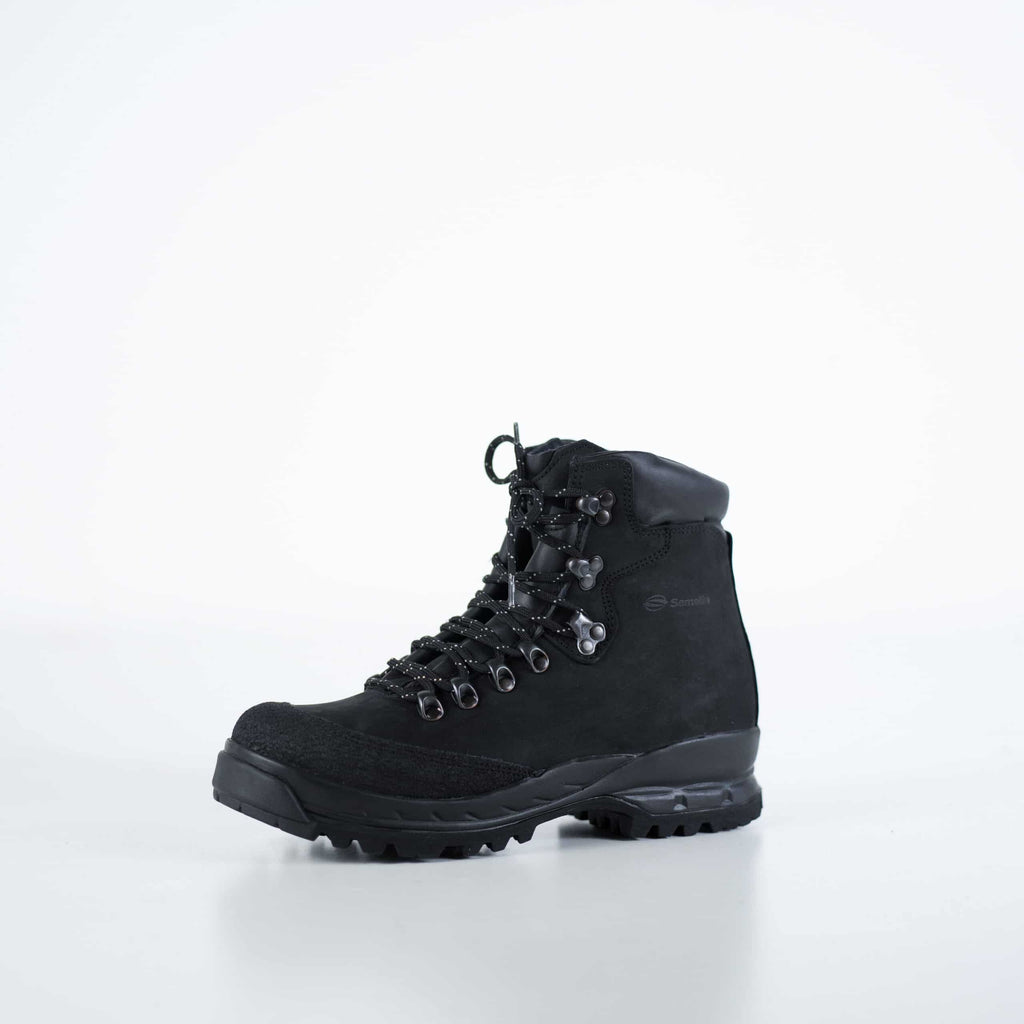 553P Schwarze Wanderstiefel