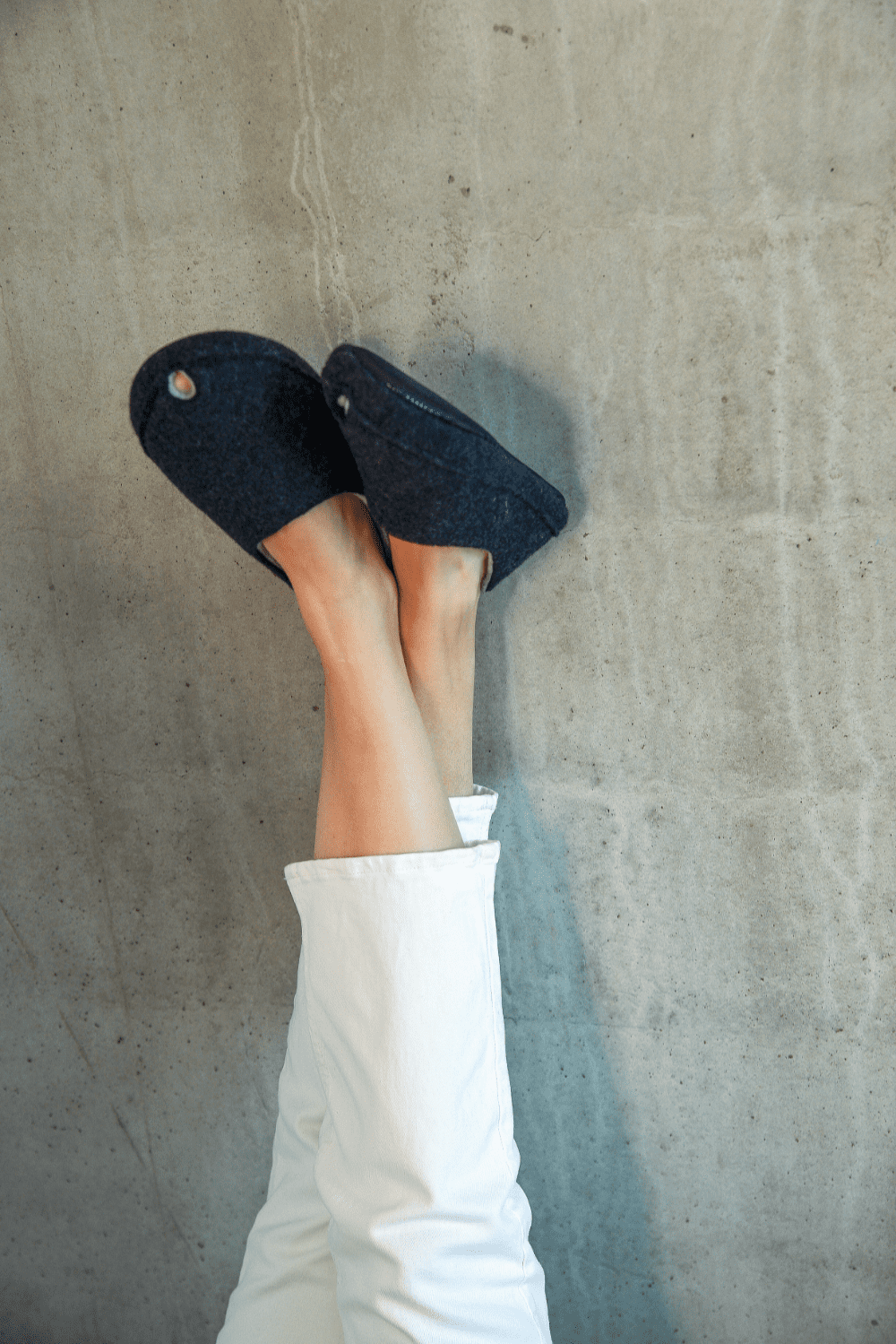TOKU Budapest · lambswool slippers · handmade in Estonia · arch-support slippers · warm felt shoes · slow fashion · Estonian design · cozy home footwear