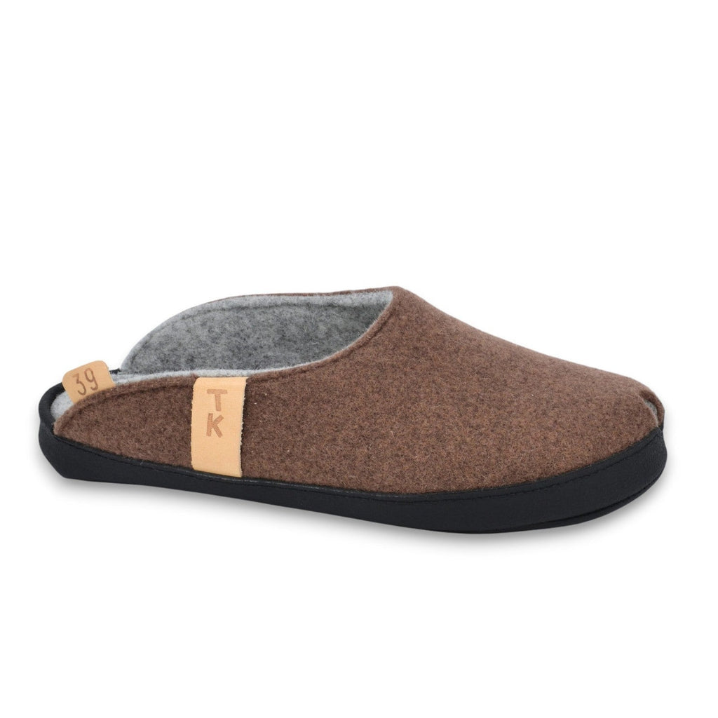TOKU Brussel Slippers - Bruin