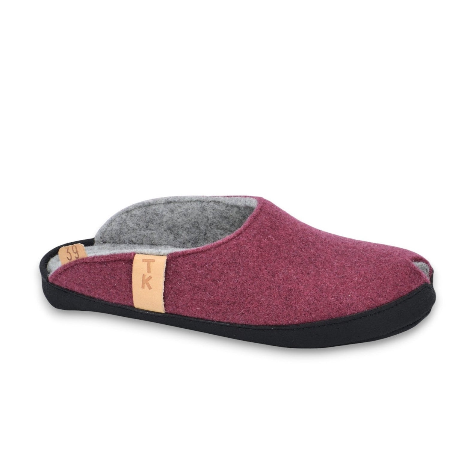 TOKU Brussels Slippers - Burgundy
